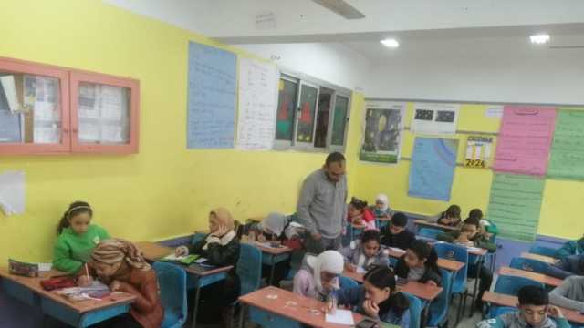 وكيل «تعليم الغربية» يتفقد مدرسة طنطا الثانوية الميكانيكية بنين