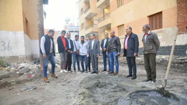 محافظ الغربية يتفقد تطوير عمارات الأوقاف بالعجيزي ومشروع محطة البيض