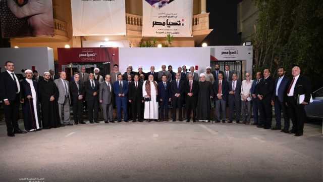الحملة الرسمية للمرشح عبد الفتاح السيسي تستقبل وفد «الطرق الصوفية»