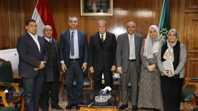 محافظ القليوبية يبحث تحديث الأحوزة العمرانية لـ10 قرى