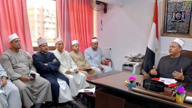 وكيل «أوقاف كفر الشيخ» يوجه بتكثيف الدعاية لمشروع صكوك الإطعام
