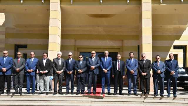 افتتاح الدورة العربية الـ18 لخماسيات كرة القدم في جامعة جنوب الوادي