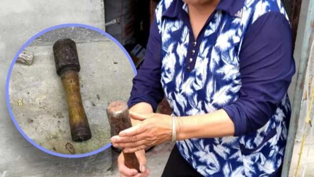 مسنة تستخدم قنبلة يدوية كمطرقة في المطبخ لسنوات.. كيف نجت بأعجوبة؟