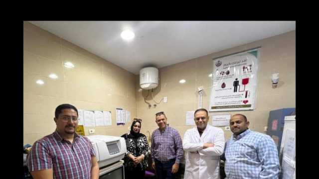 خريجو «طب الزقازيق» يدعمون بنك الدم في فاقوس بأجهزة بـ700 ألف جنيه