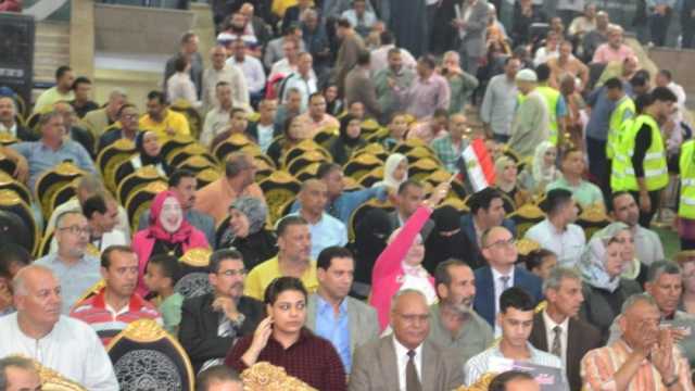 نقابة الغزل والنسيج تنظم مؤتمرا جماهيريا لدعم السيسي في الانتخابات الرئاسية 2024