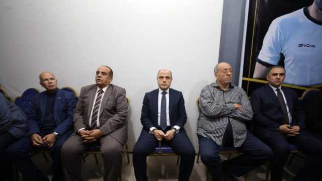محافظ كفرالشيخ يؤدي واجب العزاء فى وفاة اللاعب «محمد شوقي»