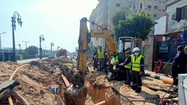 خط بديل لتسهيل أعمال صيانة خط الغاز الطبيعي الرئيسي في المنيا