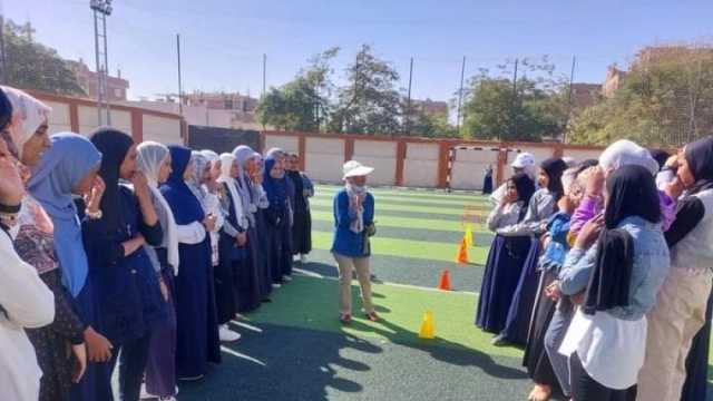 جلسة رياضية ضمن فعاليات أندية السكان بمركز شباب الحبيل بالأقصر