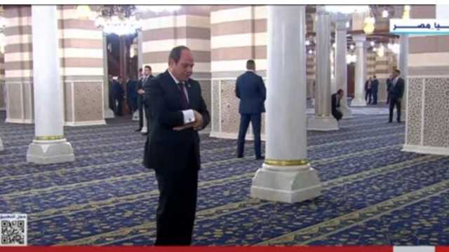 الرئيس السيسي: مصر لديها خطة كبيرة لتطوير مساجد آل البيت والصحابة