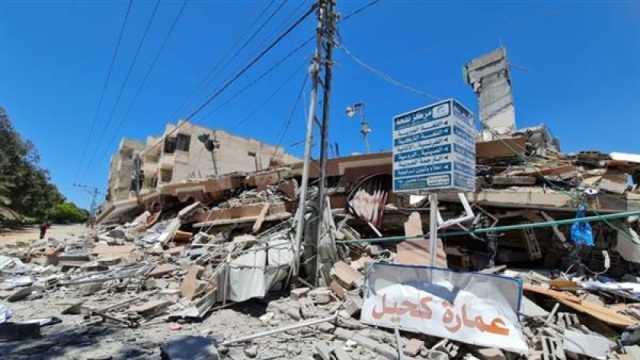 الاحتلال الإسرائيلي يقصف مفترق المغربي جنوب غزة