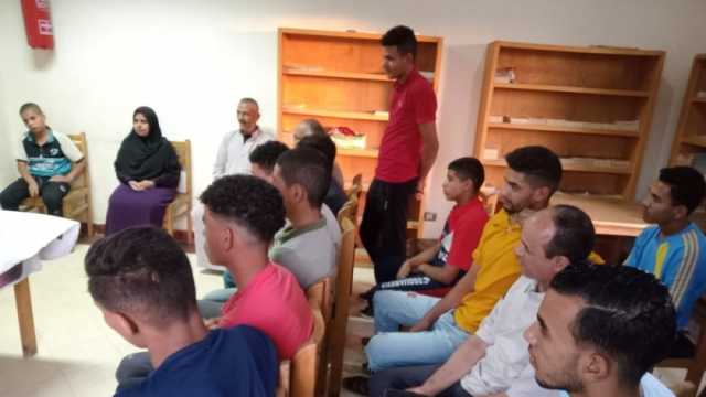 ندوة توعوية عن مواجهة الأفكار المغلوطة في مركز شباب السمارنة بسوهاج
