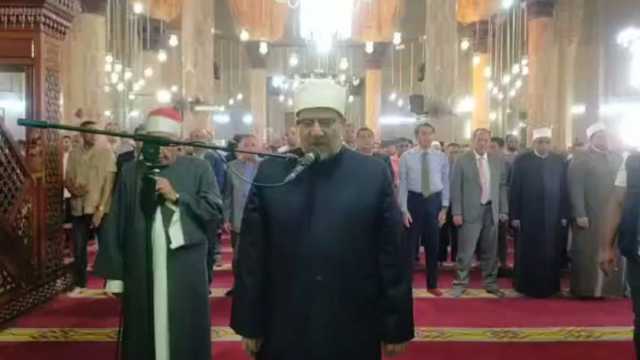 وزير الأوقاف يؤدي صلاة الغائب على ضحايا ليبيا والمغرب في «المرسي أبو العباس»