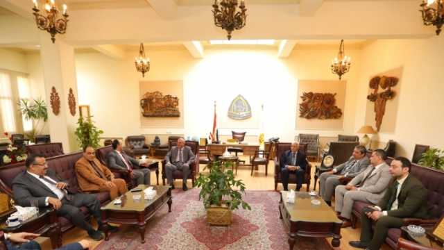 رئيس جامعة الزقازيق يستقبل مدير صندوق مكافحة الإدمان لبحث التعاون المشترك