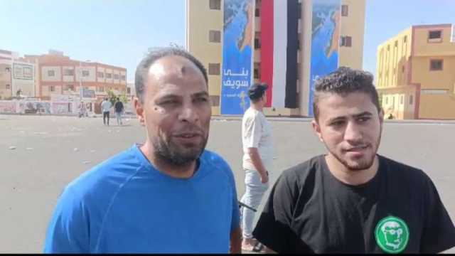 معلم من بني سويف: مصر تشهد ثورة معمارية وحضارية بقيادة السيسي