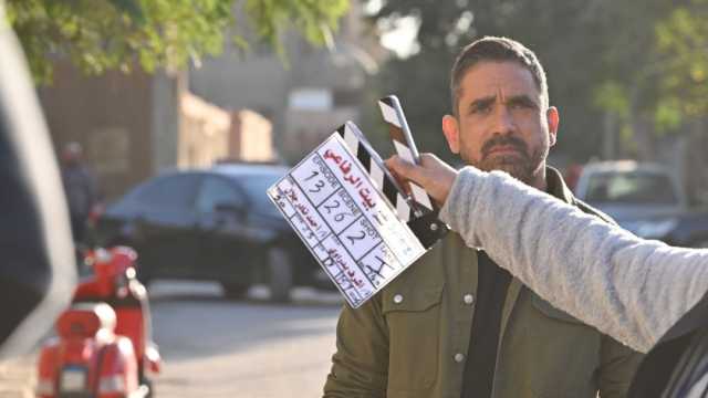 أمير كرارة يصور مشهد أكشن اليوم في مسلسل بيت الرفاعي