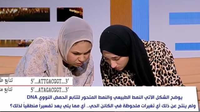 «مصر تستطيع».. فوز فريق أسامة حمدي على «محمد عبد الوهاب» بمسابقة الأحياء
