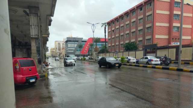 أمطار شديدة ووقف حركة الصيد ببورسعيد.. وإعلان الطوارئ لمواجهة التقلبات