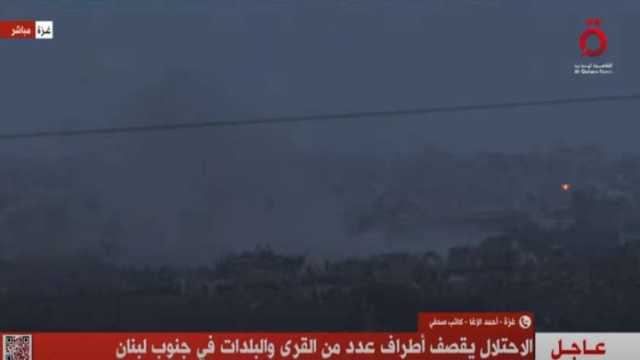 عاجل.. الاحتلال الإسرائيلي يقصف جنوب لبنان