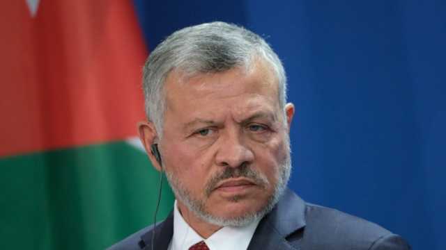 العاهل الأردني للرئيس الفرنسي: استمرار العدوان على غزة ستكون له تداعيات كارثية