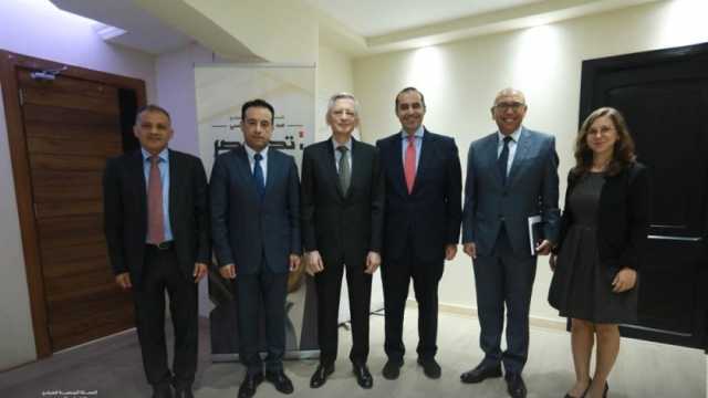الحملة الرسمية للمرشح عبد الفتاح السيسي تستقبل السفير الفرنسي مارك باريتي