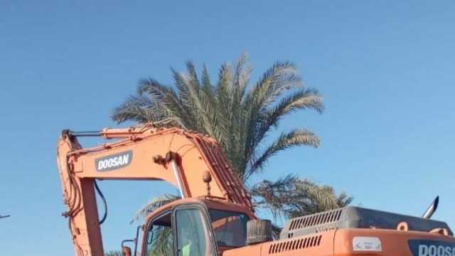 انتهاء أعمال خط سيب الزينية في الأقصر