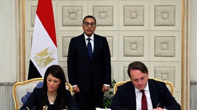 رئيس الوزراء يشهد توقيع 4 اتفاقيات ممولة بمنح من الاتحاد الأوروبي