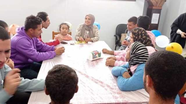 متحف كفر الشيخ يستقبل طلاب مدرسة التربية الفكرية.. فعاليات فنية وترفيهية
