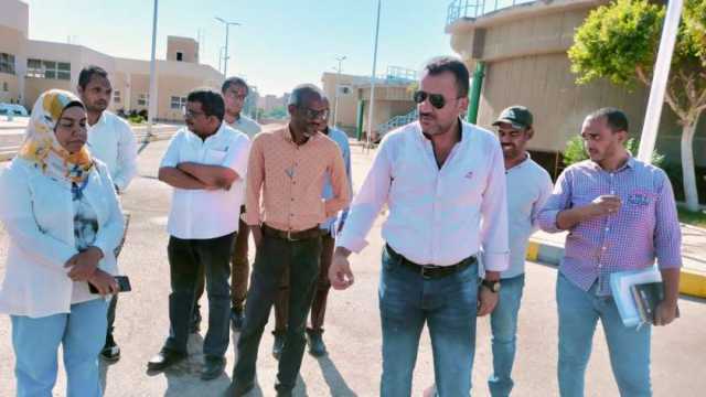 رئيس جهاز طيبة الجديدة يتابع الموقف التنفيذي للمشروعات بالمدينة
