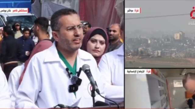مدير مستشفيات غزة يطالب بالتنسيق لإخراج المرضى من مجمع الشفاء