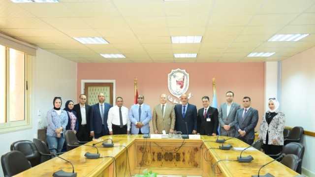 بروتوكول تعاون بين مطار وجامعة سوهاج لمواجهة الطوارئ