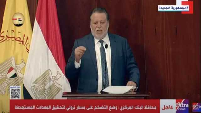 محافظ البنك المركزي: وضع قيودا على استخدام البطاقات بالخارج لضبط تحويلات العملة