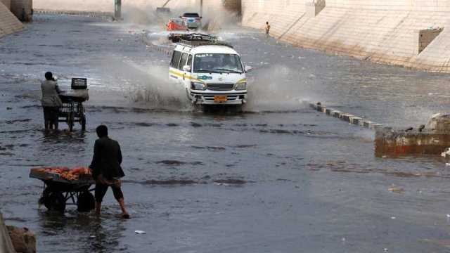 فيضانات ضخمة تضرب اليمن بعد عمان والإمارات.. موجة أمطار تاريخية