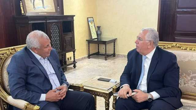 وزير الزراعة ومحافظ الوادي الجديد يبحثان مشروعات التوسع الأفقي لزيادة الإنتاجية