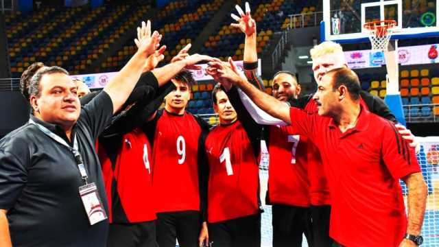 إيمان كريم تهنئ فريق كرة الهدف للمكفوفين للتأهل إلى بارالمبياد باريس