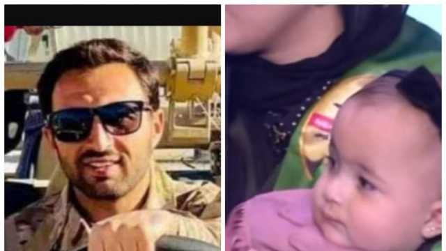 «ملحقش يشوفها».. ابنة محمد عبد الإله تتسلم تكريمه في يوم الشهيد