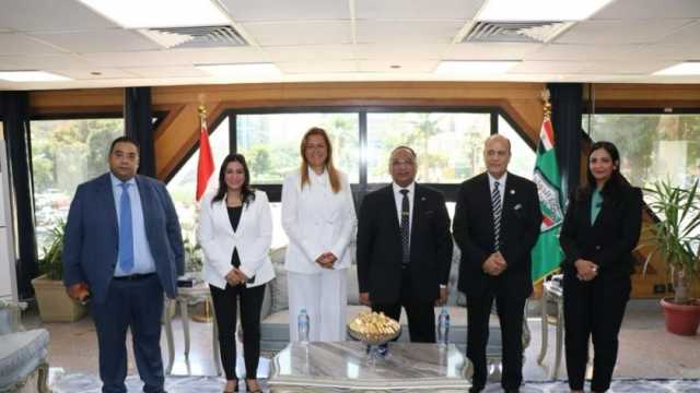 رئيس قضايا الدولة يبحث التعاون مع الأكاديمية الوطنية لتدريب الشباب