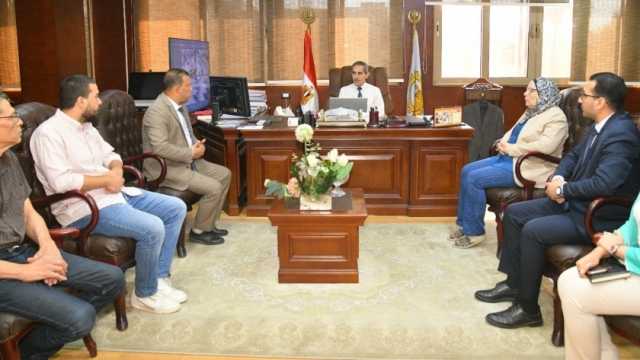 وفد «التخطيط» يتابع تطبيق معايير «القرية الخضراء» في الغربية والمنوفية