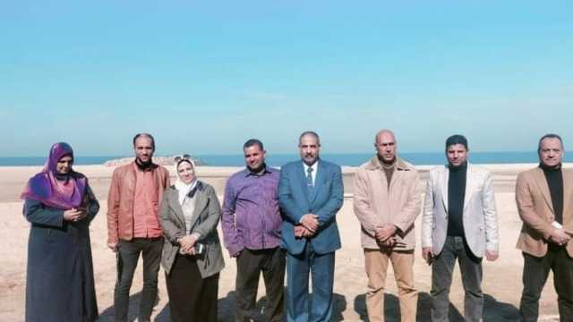 رئيس مدينة مطوبس يبحث إعادة تشغيل مصيف اليوم الواحد