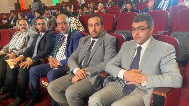 وفد من «مصر أكتوبر» يشارك في مؤتمر «صوت غزة.. من الإسماعيلية».. (صور)
