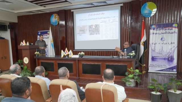 رئيس «مياه سوهاج» يشدد على جاهزية المعدات لحالات الطوارئ