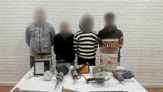 ضبط 4 أشخاص لقيامهم بالحفر والتنقيب عن الآثار داخل عقار في القاهرة