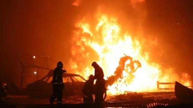 نشوب حريق في فيلا وإصابة حارسها بأكتوبر.. ماس كهربائي السبب
