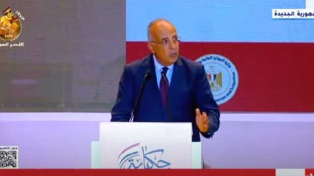 وزير الري: 12.3 مليار جنيه تكلفة تطوير المنشآت المائية في آخر 9 سنوات