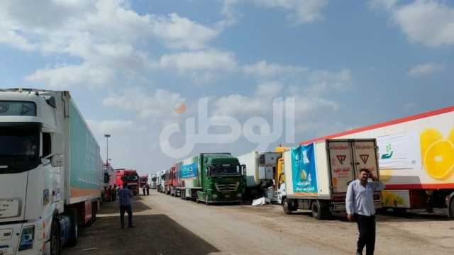 دخول أكثر من 80 شاحنة مساعدات إلى قطاع غزة عبر معبر رفح حتى اليوم