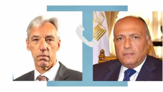 وزير الخارجية ونظيره البرتغالي يبحثان وقف إطلاق النار في غزة: أوضاع القطاع كارثية