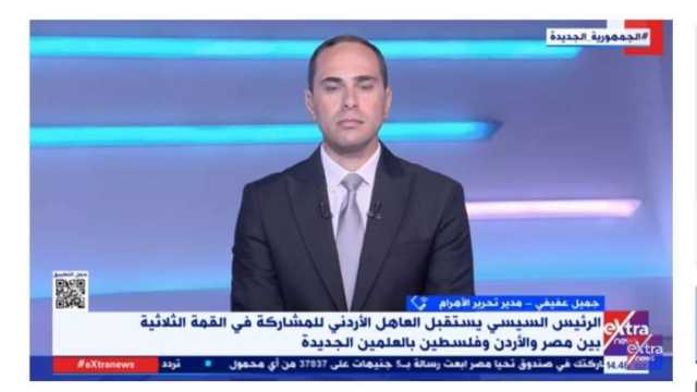 مدير تحرير الأهرام: القضية الفلسطينية في قلب كل مصري.. والرئيس السيسي يتحدث عنها دائما
