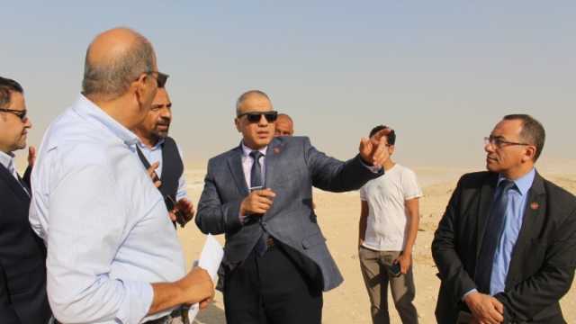 رئيس «تعاونيات الإسكان» يتفقد تطورات مشروع الهيئة بمدينة طربول
