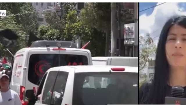 مسيرات تجوب شوارع رام الله والضفة الغربية في ذكرى النكبة الفلسطينية (فيديو)