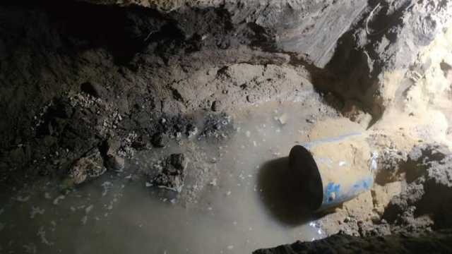 انقطاع مياه الشرب في مركز القنطرة غرب لإصلاح كسر بخط رئيسي غدا
