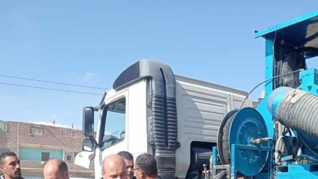 الانتهاء من إحلال وتجديد خطي طرد بمحطة مياه أبو عارف في السويس